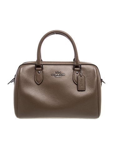 Leather Top Handle Bag