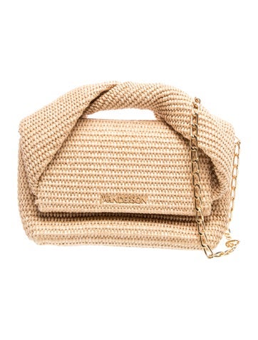 JW Anderson Raffia Top Handle Bag