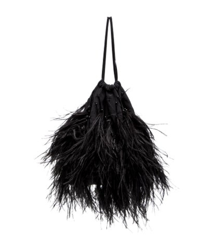 Attico Nylon Evening Bag