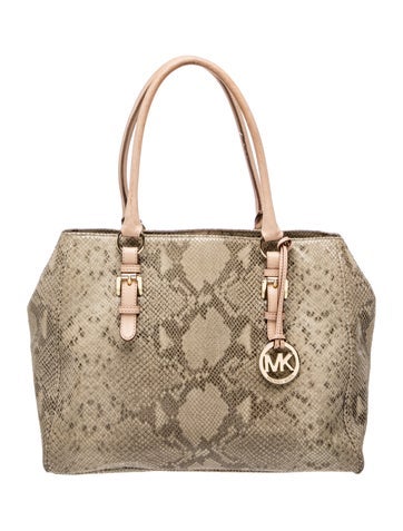 Embossed Leather Shoulder Bag