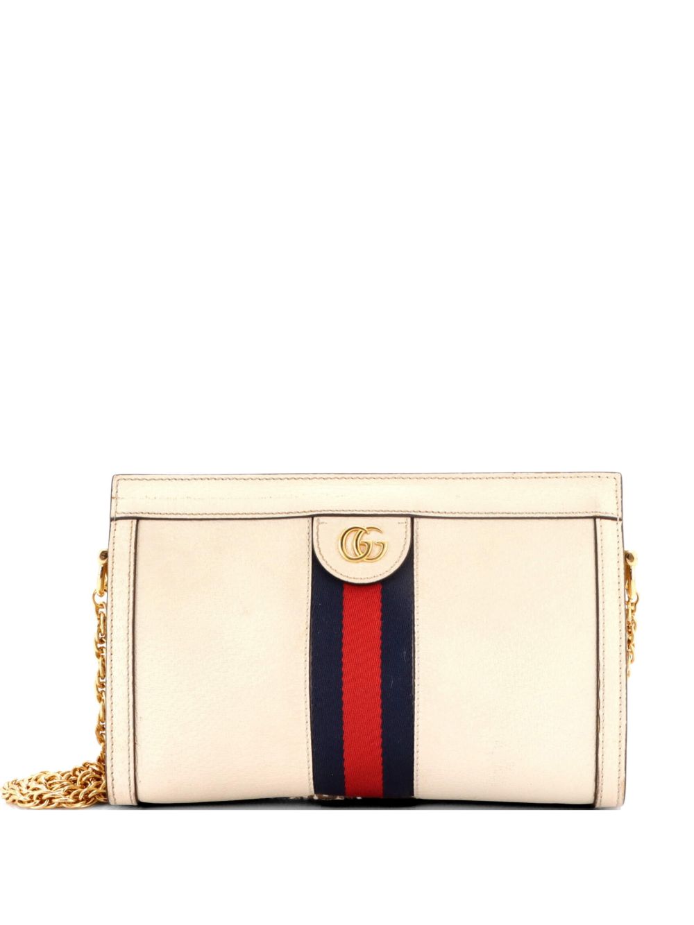 Ophidia Chain Shoulder Bag Leather Small crossbody bag