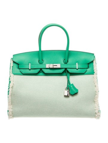 Hermes Toile H & Swift Fray Fray Birkin 35