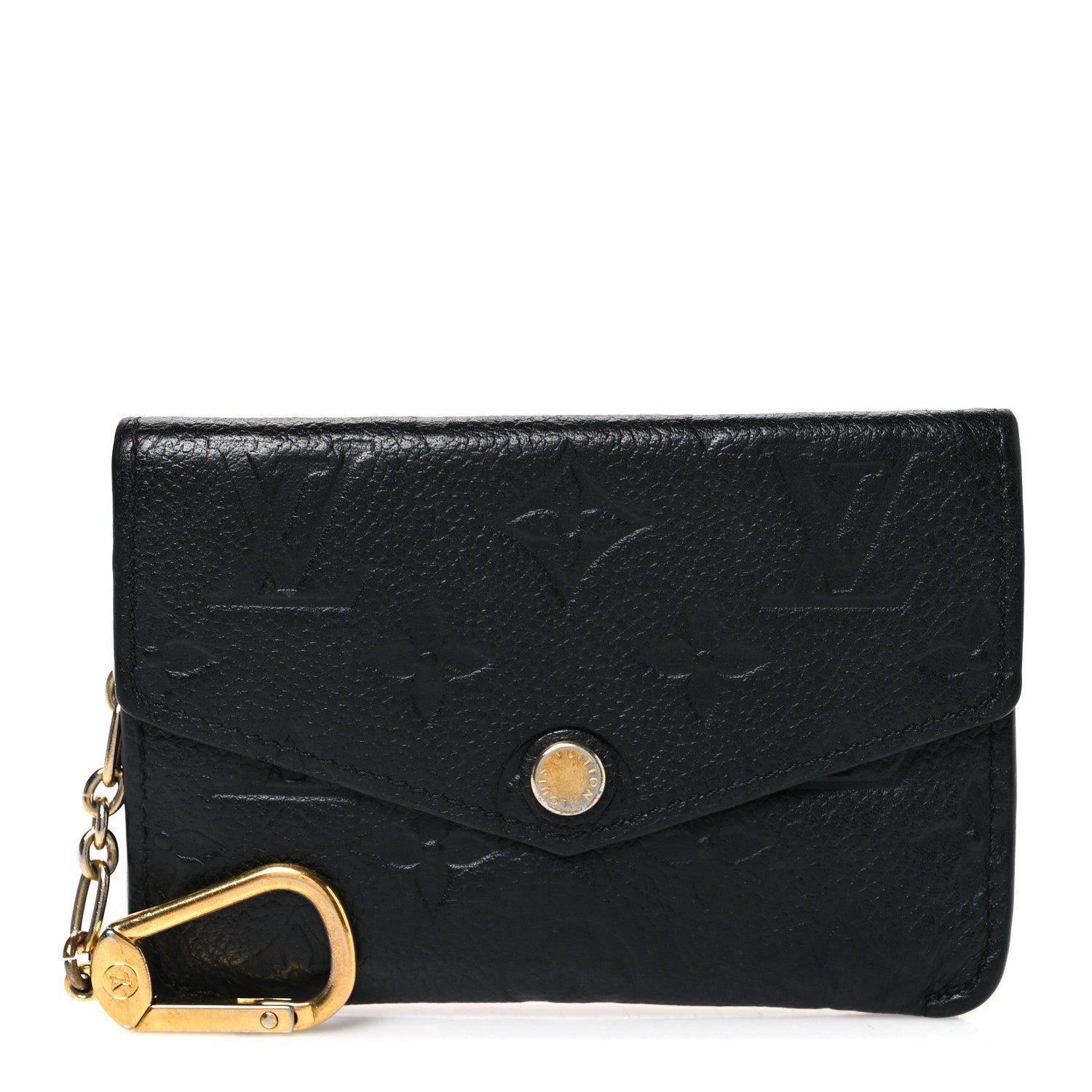 Louis Vuitton Empreinte Key Pouch Black
