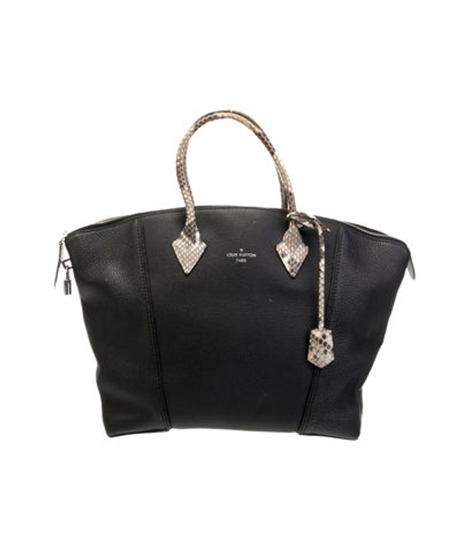 Louis Vuitton Vuitton Taurillon Leather Soft Lockit Mm