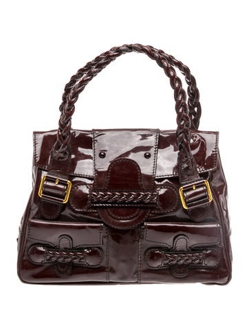 Patent Leather Shoulder Bag