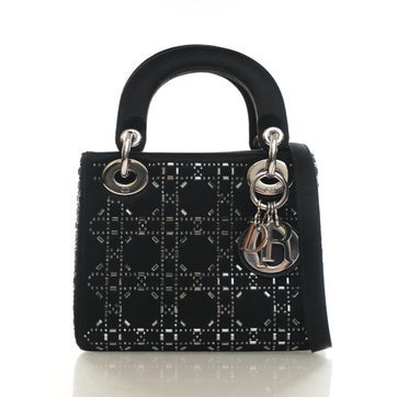 Satin Lady Dior Top Handle Bag Mini