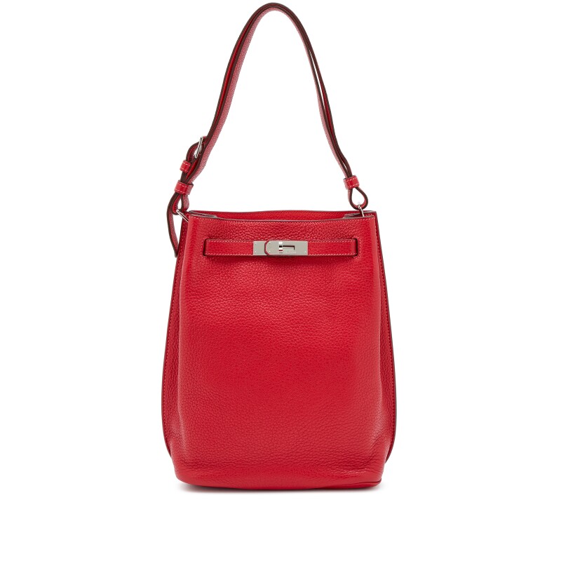 Rouge Casaque Togo Verso So Kelly 22 Palladium Hardware, 2013