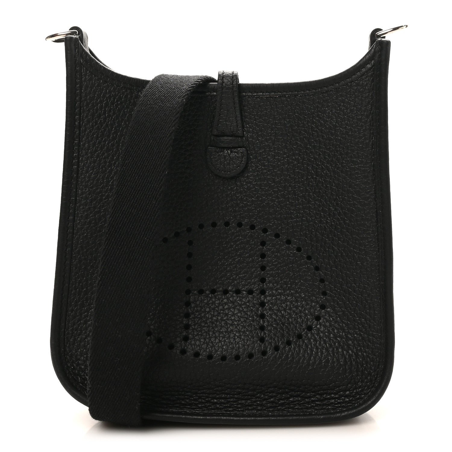 Hermes Hermes Taurillon Clemence Evelyne TPM Black