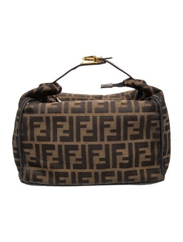 Fendi Zucca FF Top Handle Bag