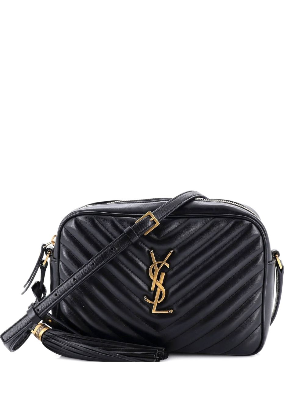 Lou Camera Bag Matelasse Chevron Leather Small crossbody bag