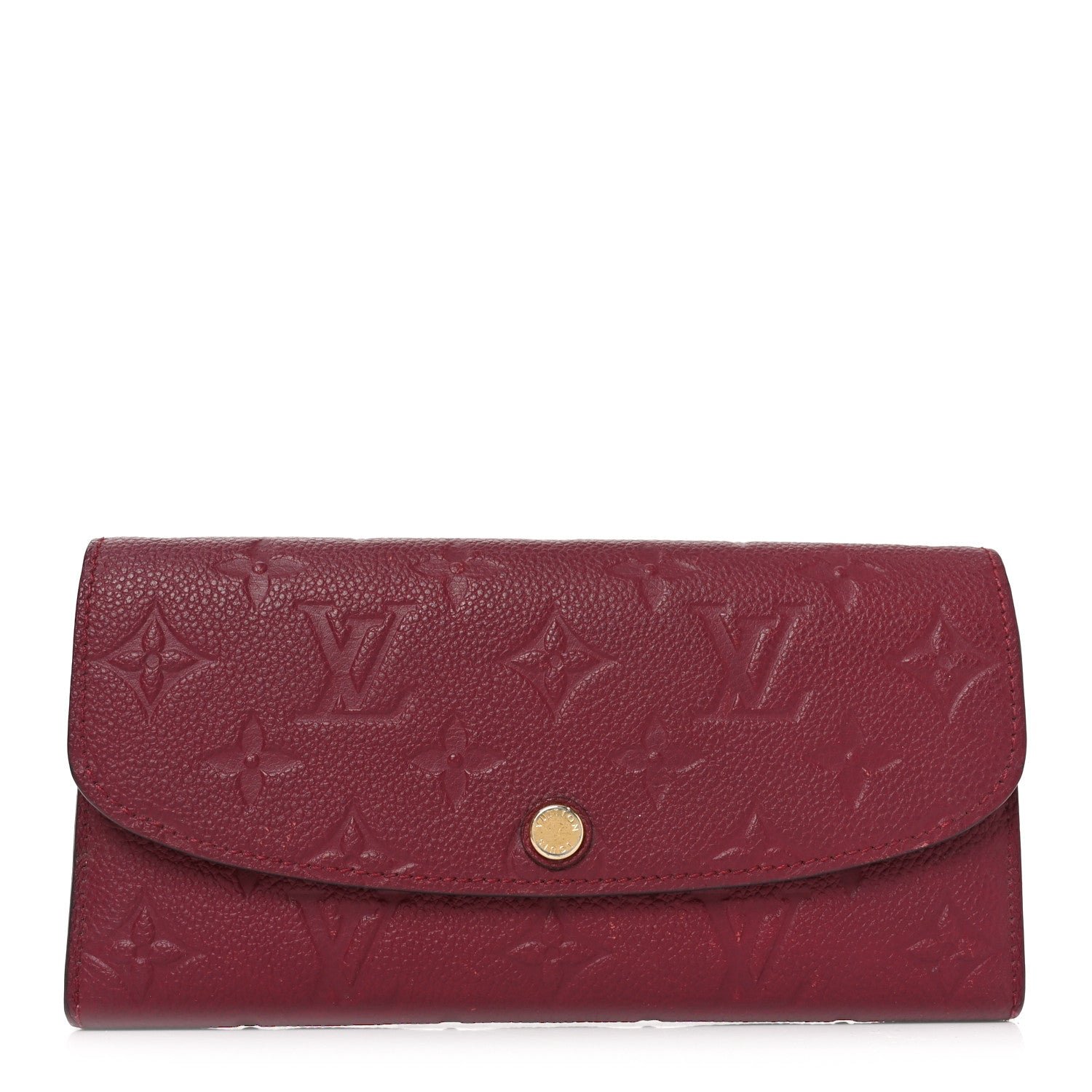 Louis Vuitton Empreinte Emilie Wallet Raisin