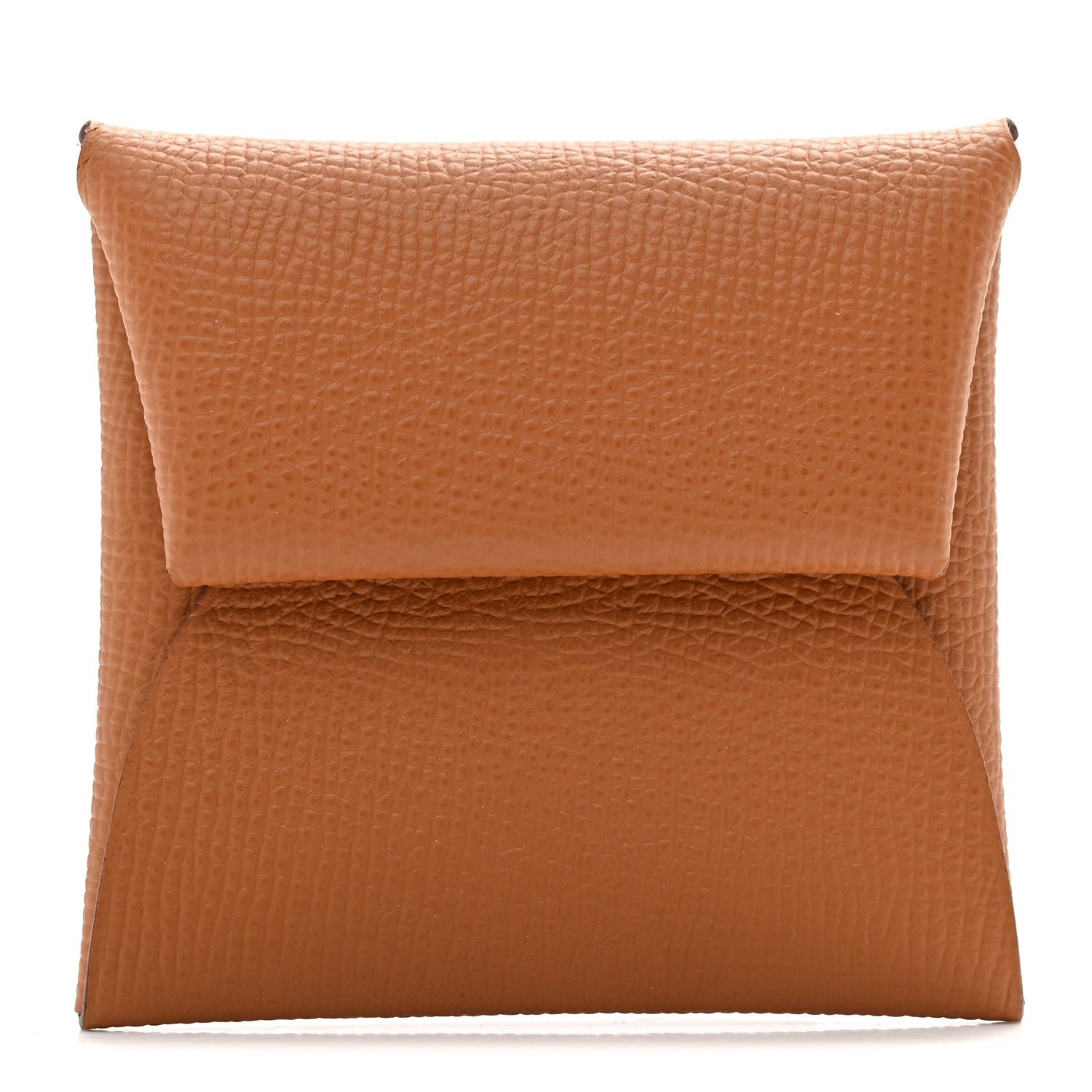 Hermes Epsom Bastia Verso Coin Purse Gold Vert Fizz