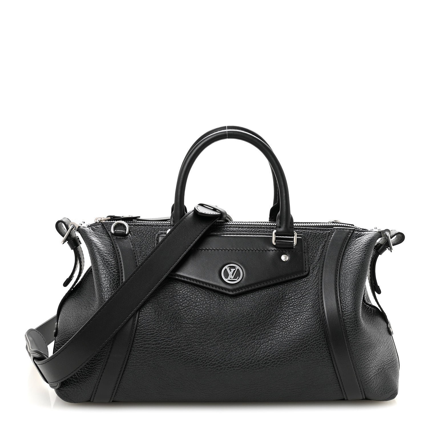 Louis Vuitton Pixel Lambskin LV Biker MM Black