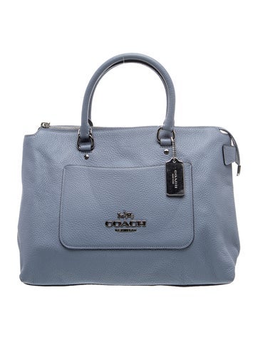 Leather Top Handle Bag