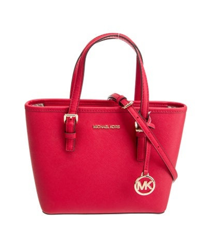 Michael Kors Kors Saffiano Leather Top Handle Bag W Tags