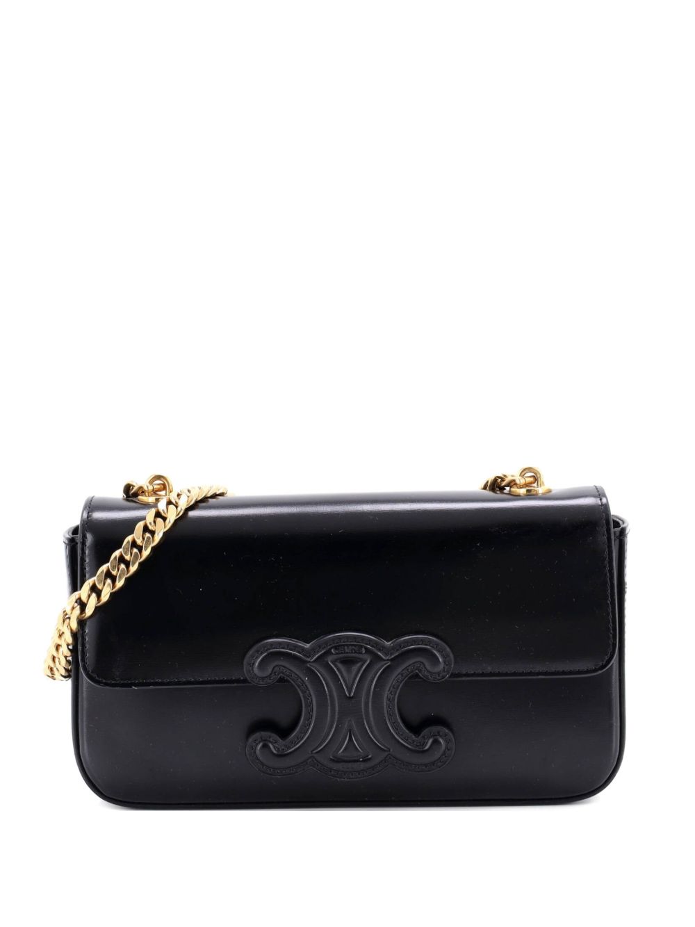 Triomphe Chain Leather Small shoulder bag