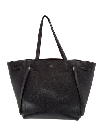 Leather Cabas Phantom w/Belt Small