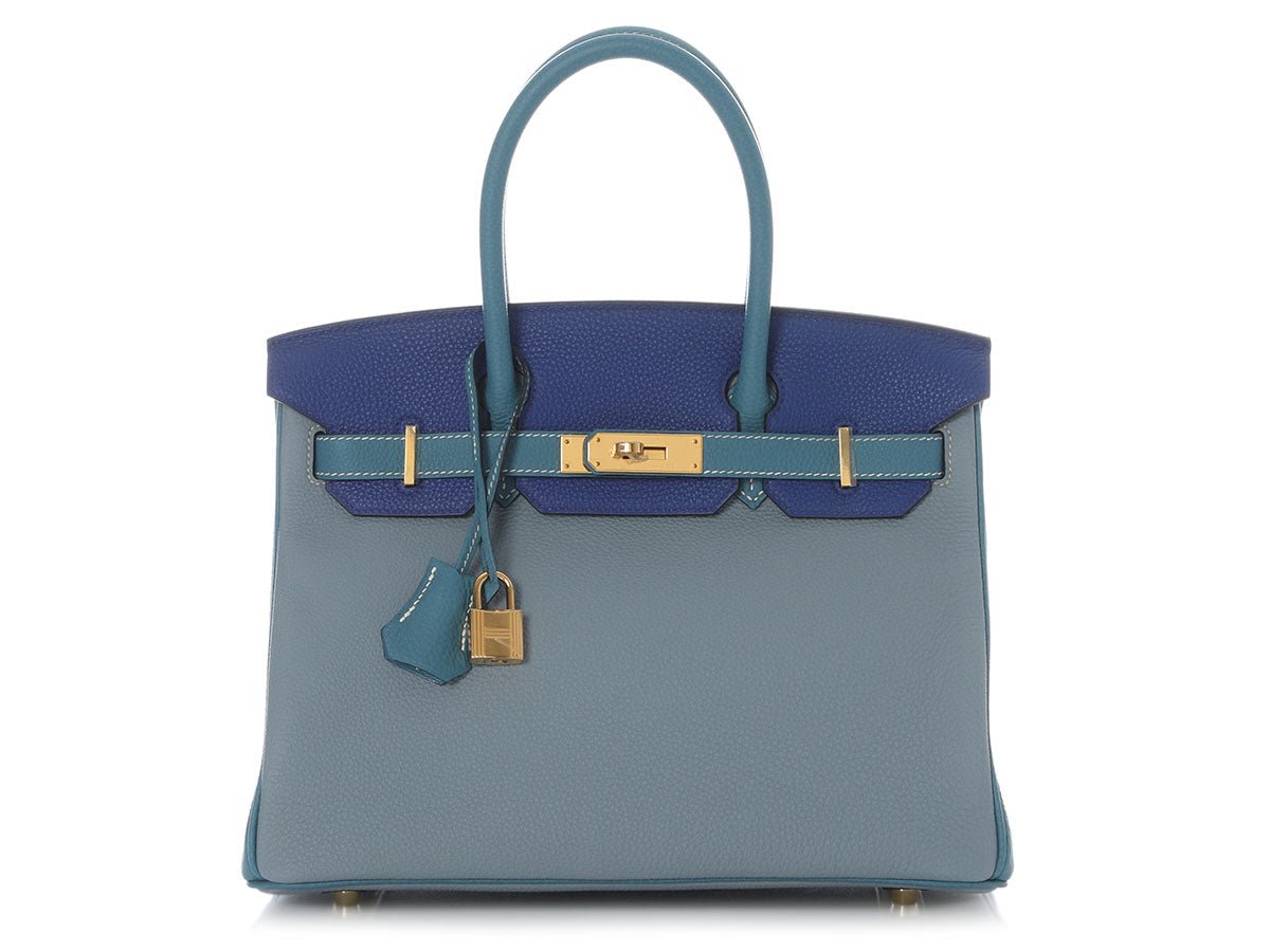 Hermès SO Tricolor Togo Birkin 30