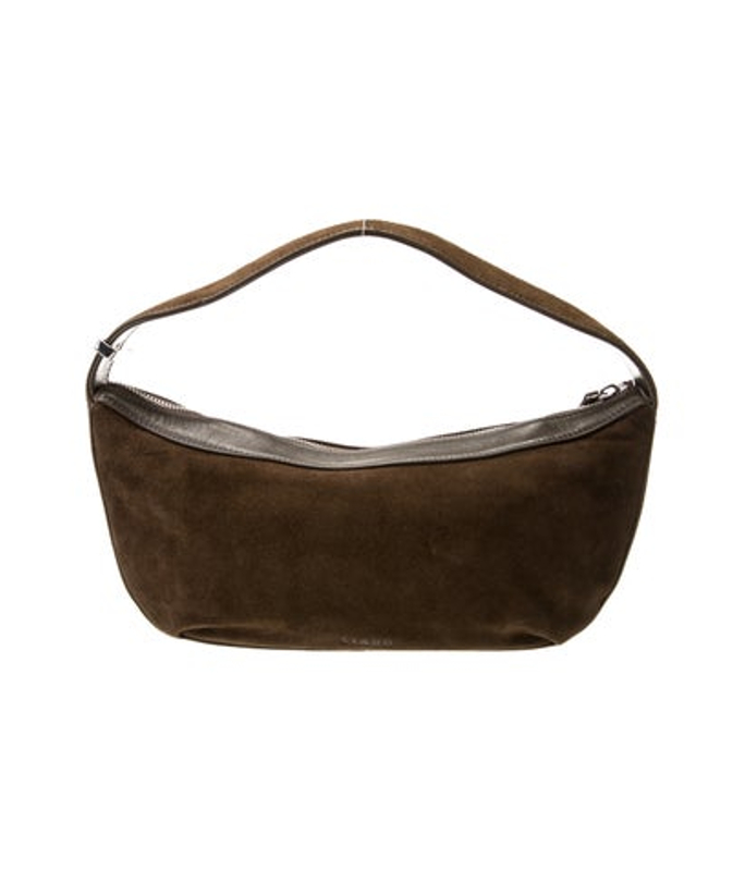Staud Suede Top Handle Bag