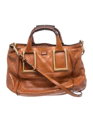 Leather Top Handle Bag