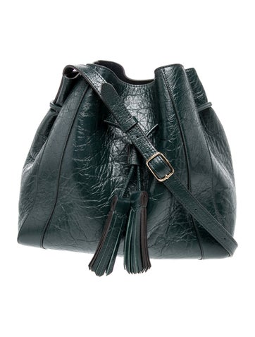 Leather Bucket Bag