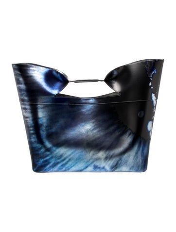 Alexander McQueen Leather Bow Tote Bag