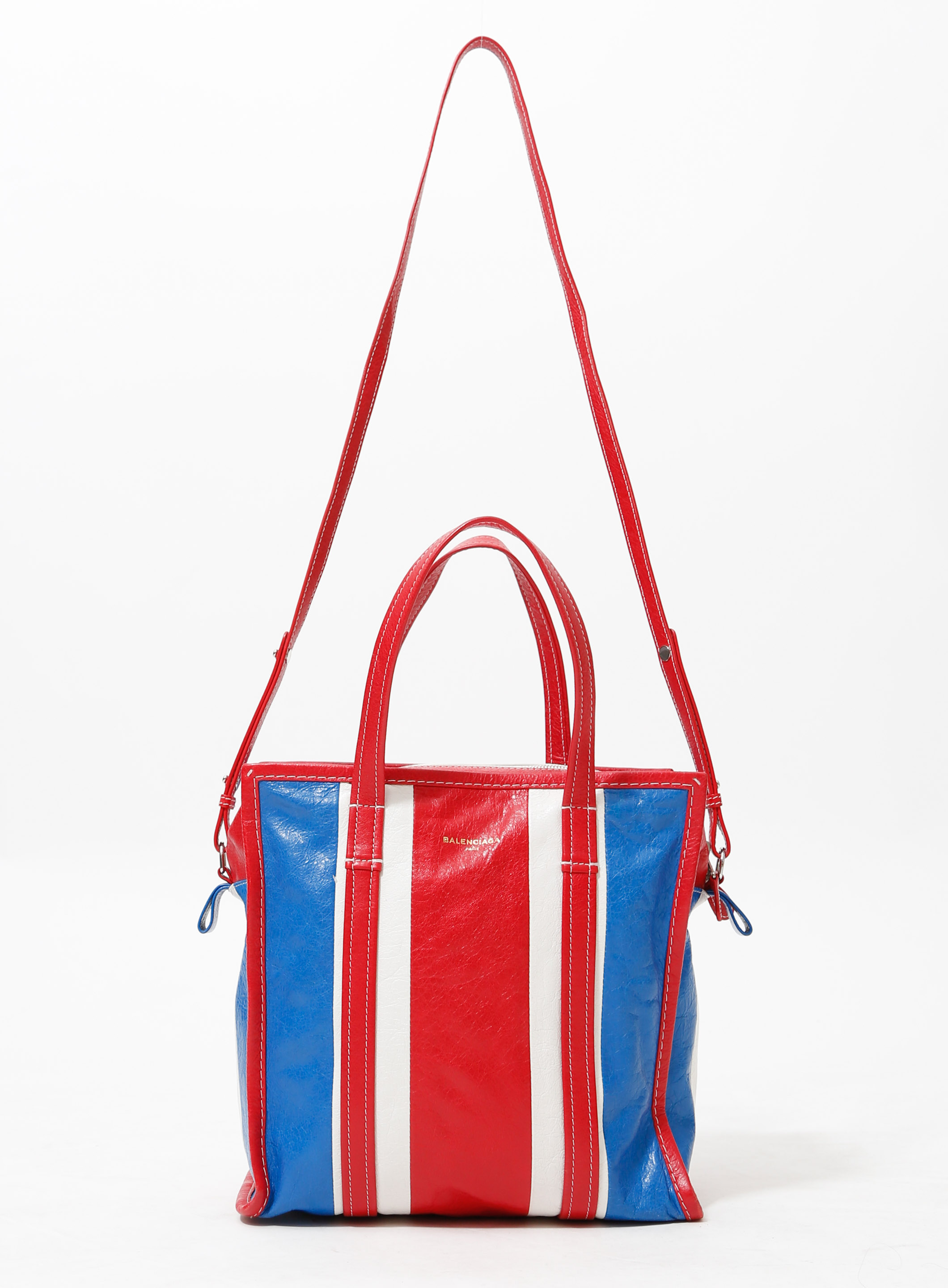 Balenciaga Tricolor Bazar Shopper Tote, Resort 2017