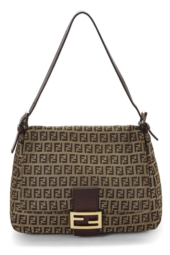 Fendi Beige Zucchino Canvas Mama
