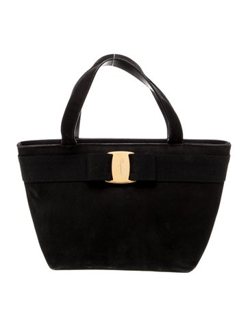 Salvatore Ferragamo Vara Bow Top Handle Bag