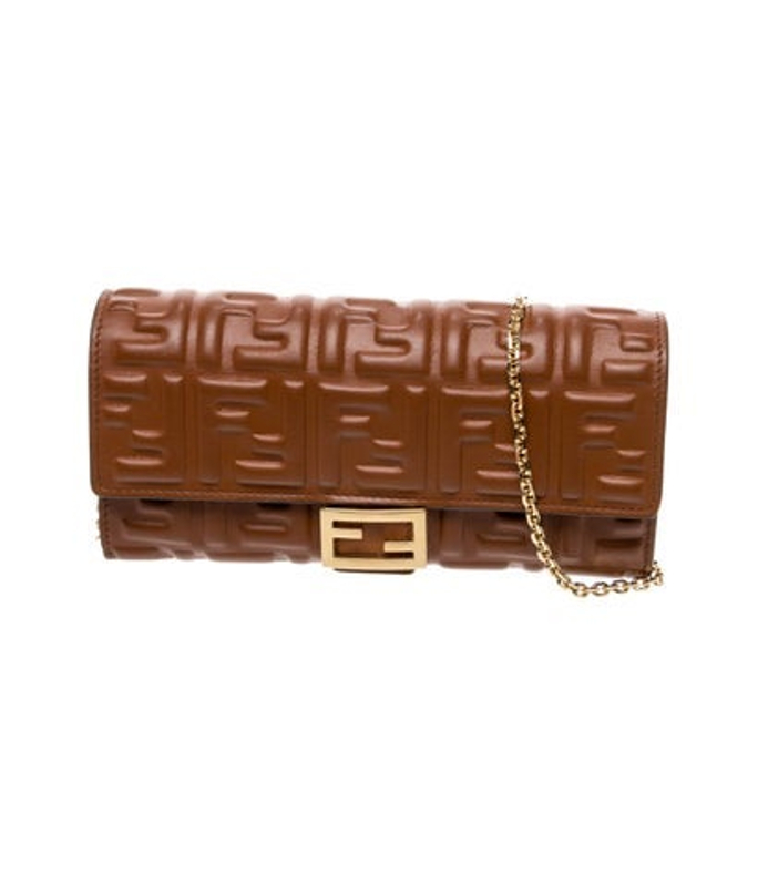 Fendi Zucca Ff Clutch