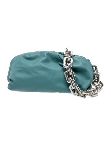 Leather Chain Pouch