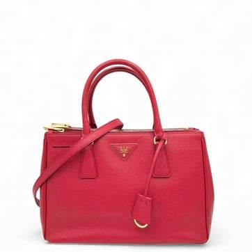 Lambskin Galleria Double Zip Tote