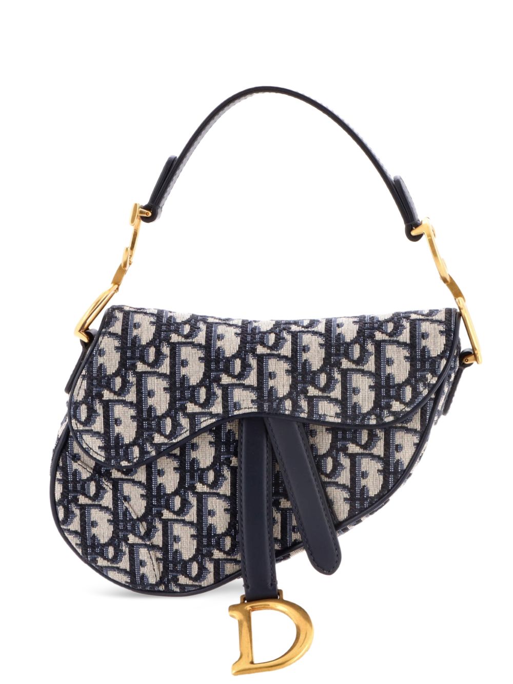 Saddle Handbag Oblique Canvas Mini shoulder bag