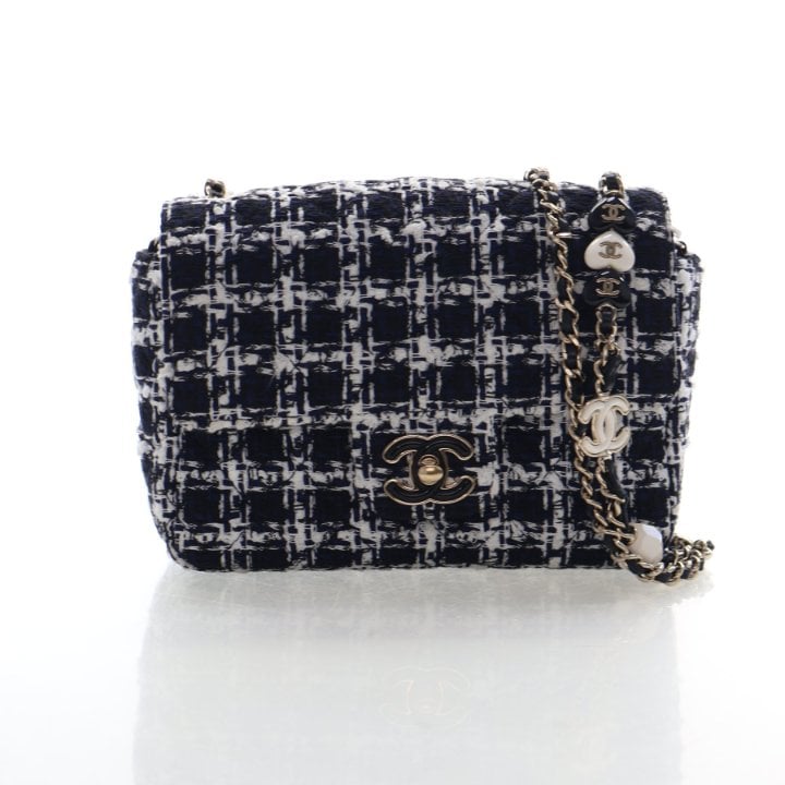 Chanel Mini Tweed Square Flap