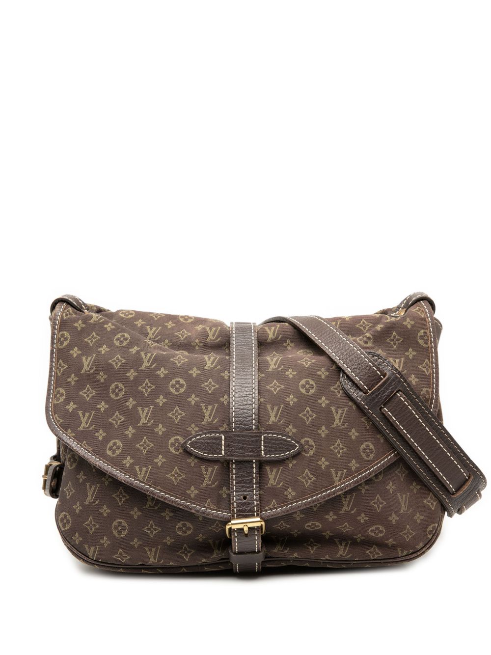 2008 Monogram Mini Lin Saumur 30 crossbody bag