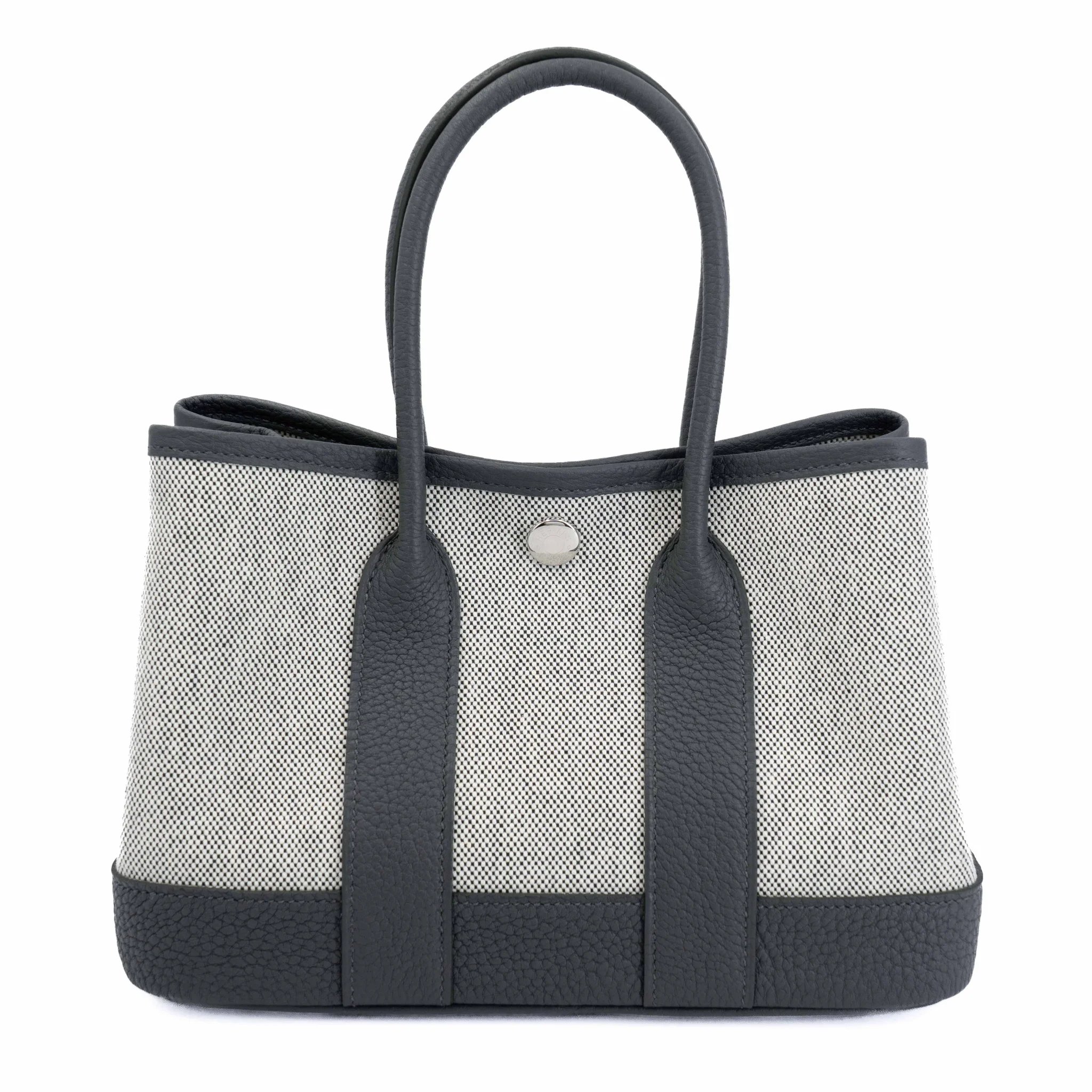 Brand New ( Rank N ) HERMÈS Neo Garden Party 23 Vert Mangrove (Q0) Toile H Viking canvas Negonda Palladium hardware K (2025)