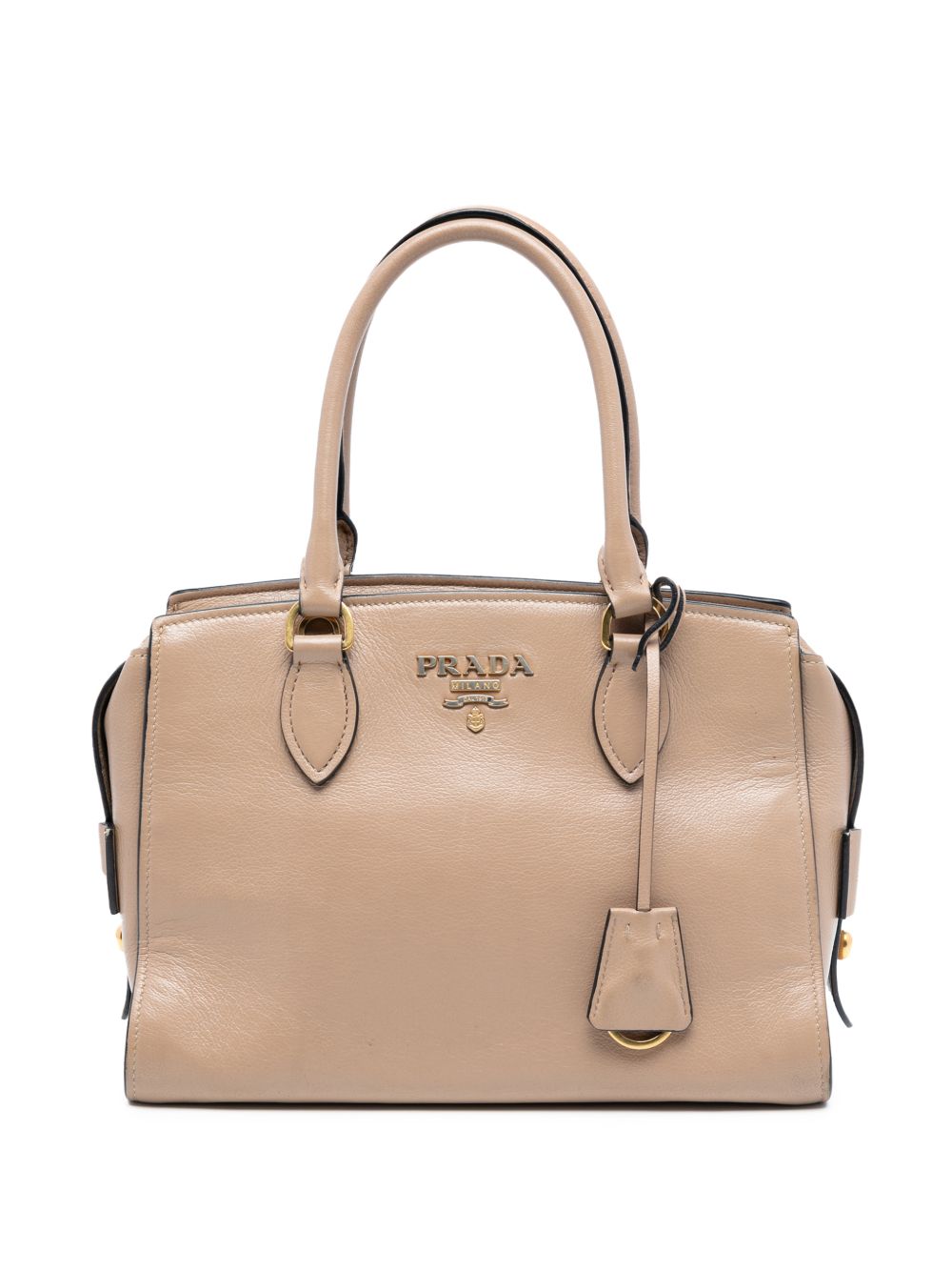 2010-2025 Small City Calf Trimmed Saffiano Top Handle Bag satchel