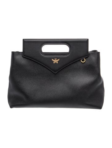 Leather Top Handle Bag