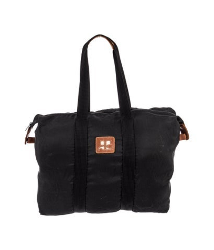 Courreges Nylon Weekender Bag