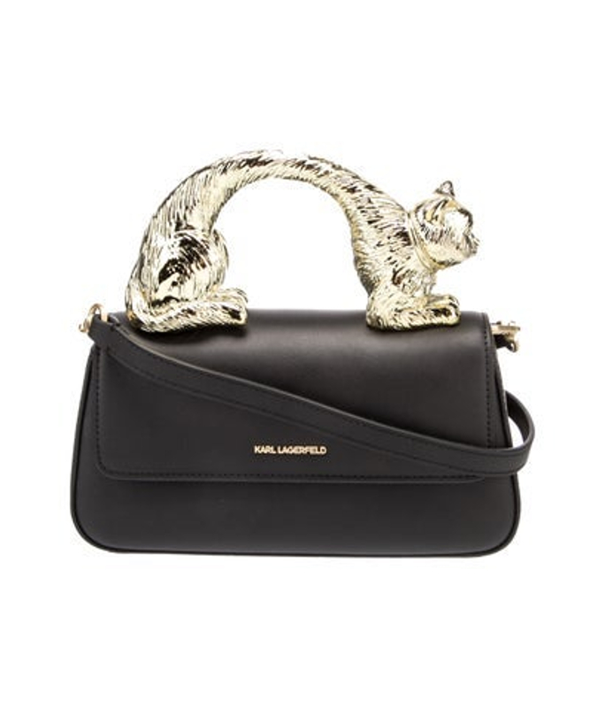 Karl Lagerfeld Lagerfeld Leather Shoulder Bag