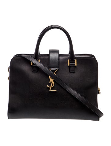 Saint Laurent Chevron Monogram Cabas