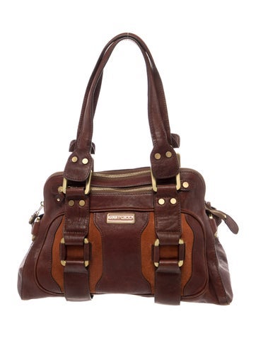 Leather Top Handle Bag