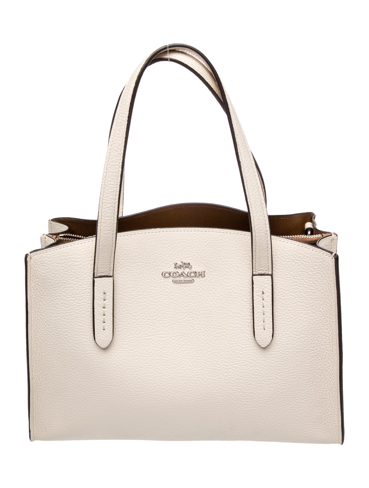 Leather Top Handle Bag