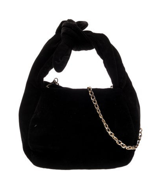 Cuyana Velvet Shoulder Bag