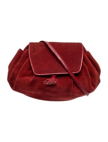 Suede Crossbody Bag