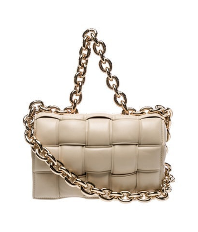 Bottega Veneta Veneta Intrecciato Chain Padded Cassette