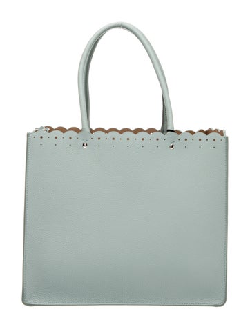Alaia Leather Top Handle Bag