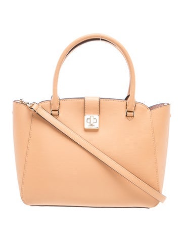 Leather Top Handle Bag
