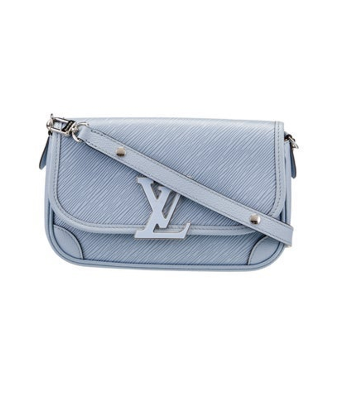 Louis Vuitton Vuitton Epi Leather Epi Buci Blue Crossbody Bag Pm