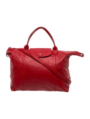 Leather Top Handle Bag